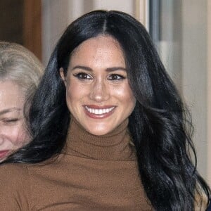 Le prince Harry, duc de Sussex, et Meghan Markle, duchesse de Sussex, en visite à la Canada House à Londres, Royaume Uni, le 7 janvier 2020.