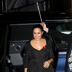 Meghan Markle, duchesse de Sussex - La famille royale assiste au Royal British Legion Festival of Remembrance au Royal Albert Hall à Kensington, Londres, le 9 novembre 2019.