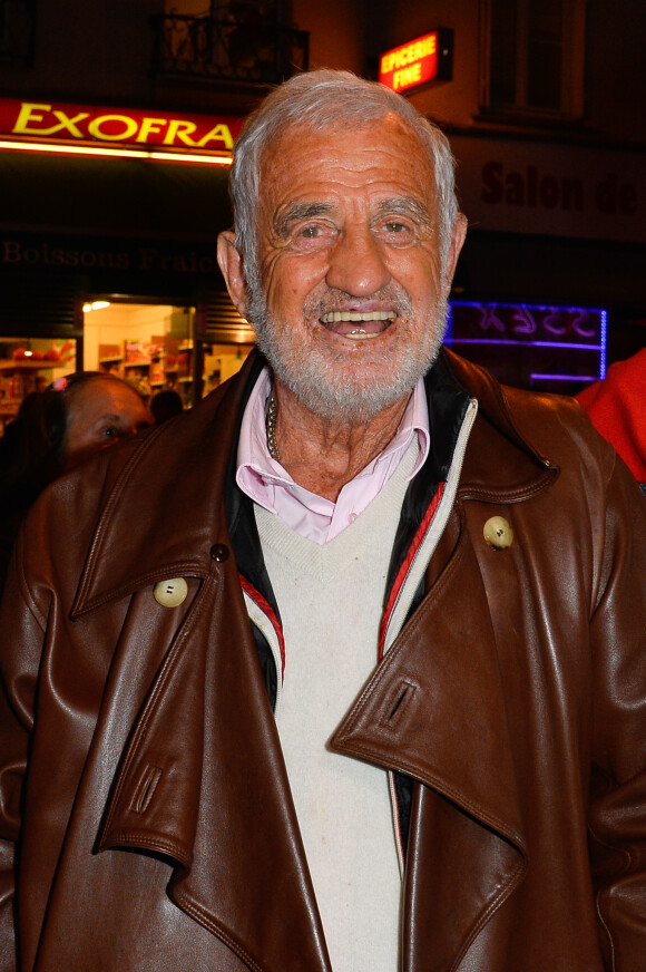 Jean-Paul Belmondo - Louis-Michel Colla fête son 60ème anniversaire au théâtre de la Gaîté-Montparnasse à Paris le 8 novembre 2016. © Coadic Guirec/Bestimage