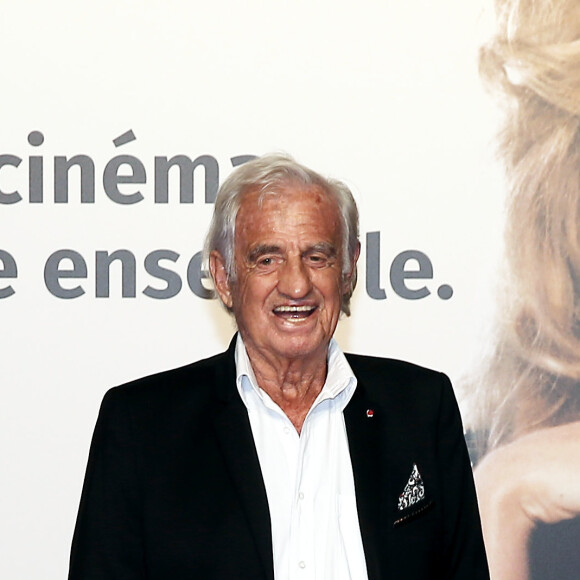 Jean-Paul Belmondo au photocall de la cérémonie d'ouverture de la 10ème édition du Festival Lumière à Lyon, France, le 13 octobre 2018. © Dominique Jacovides/Bestimage