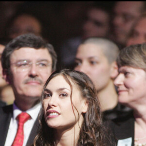 VINCENT DELERM , OLIVIA RUIZ ET JULIETTE GRECO - VICTOIRES DE LA MUSIQUE 2007 ( 22 EME EDITION ) AU ZENITH DE PARIS  FRENCH MUSIC AWARDS CEREMONY " VICTOIRES DE LA MUSIQUE 2007 " IN PARIS 