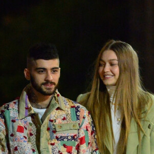 Gigi Hadid et Zayn Malik sont allés dîner au restaurant IL Buco avec B. Hadid et D. Lipa pour l'anniversaire de Zayn à New York, le 11 janvier 2020.