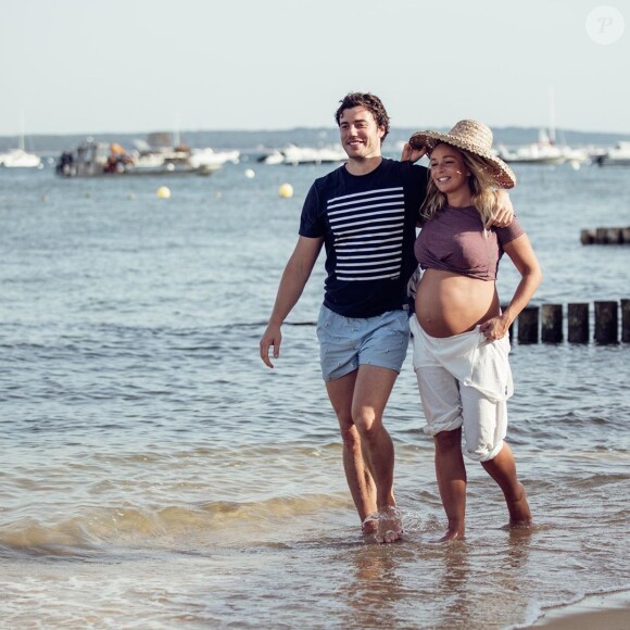 Cindy (Koh-Lanta) enceinte, sur Instagram.
