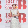 Millie Bobby Brown lors de la soirée des 38ème Brit Awards à l'O2 Arena à Londres le 21 février 2018.