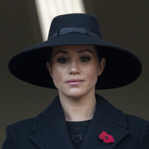 Meghan Markle, duchesse de Sussex - La famille royale d'Angleterre lors du National Service of Remembrance à Londres le 10 novembre 2019.