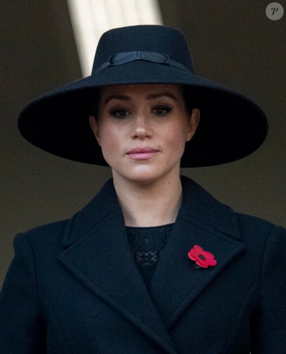 Meghan Markle, duchesse de Sussex - La famille royale d'Angleterre lors du National Service of Remembrance à Londres le 10 novembre 2019.