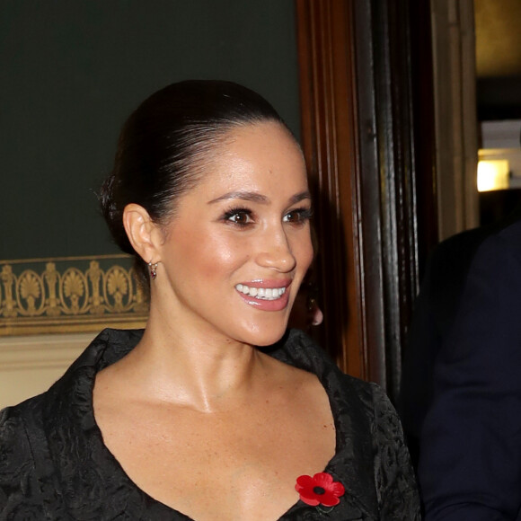 Meghan Markle, duchesse de Sussex - La famille royale assiste au Royal British Legion Festival of Remembrance au Royal Albert Hall à Kensington, Londres, le 9 novembre 2019.