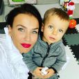 Julie Ricci avec son fils Gianni, le 12 janvier 2020
