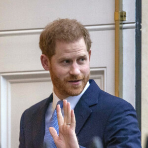 Le prince Harry, duc de Sussex, et Meghan Markle, duchesse de Sussex, en visite à la Canada House à Londres, Royaume Uni, le 7 janvier 2020.