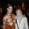 Frédérique Bel, Julie Judd - Soirée à l'occasion de la sortie du livre "Déjeuner en paix" de Charlotte Gabris organisé par Five Eyes Production au Buddha Bar à Paris, le 13 janvier 2020. © Christophe Clovis / Bestimage