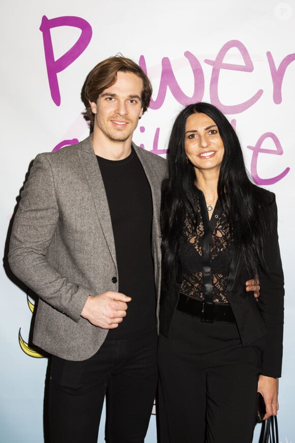 Sylvie Ortega Munoz et son compagnon Thibault Perez - Soirée de lancement du livre "Power Attitude" à l'Hôtel Marriott à Paris. Le 16 janvier 2020 © Jack Tribeca / Bestimage 29/12/2019 - Paris