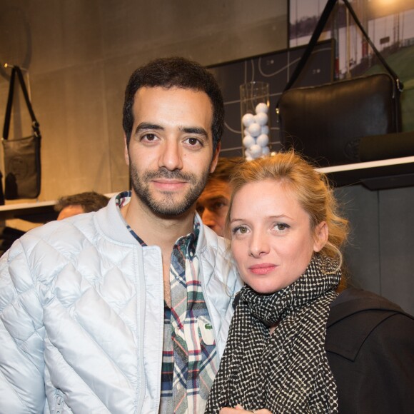 Exclusif - Tarek Boudali et Charlie Bruneau - Présentation du nouveau concept Premium Lacoste dans la boutique Rue de Sèvres à Paris le 2 décembre 2014.