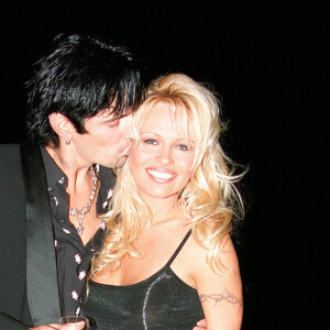 Pamela Anderson et Tommy Lee au 48ème Festival de Cannes en 1995.