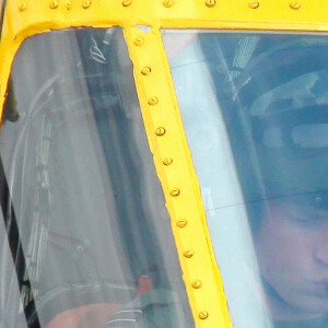 Le prince William en service pour la Royal Air Force en 2010.