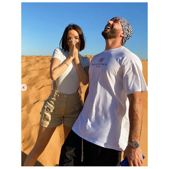 Nabilla et son mari Thomas Vergara - Instagram, janvier 2020