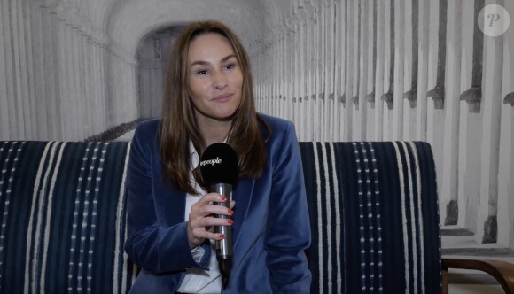 Vanessa Demouy en interview exclusive pour Purepeople. Le 20 janvier 2020.