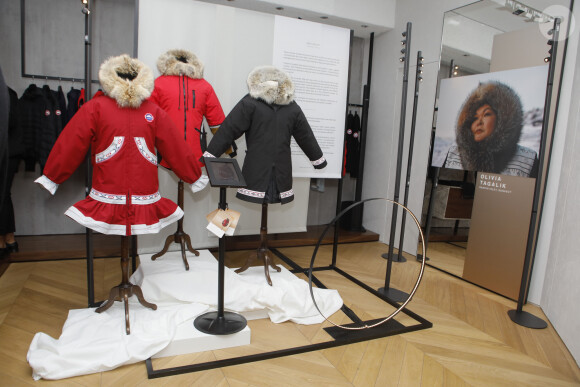 Exclusif - Soirée d'ouverture de la nouvelle boutique "Canada Goose" au 283 rue Saint-Honoré dans le 8ème arrondissement à Paris le 23 janvier 2020. © Christophe Clovis/Bestimage