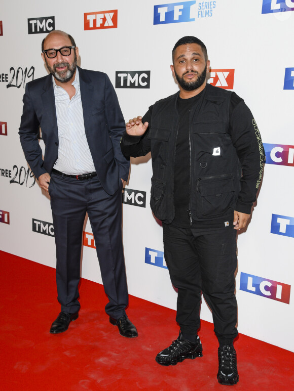 Kad Merad et Malik Bentalha - Soirée de rentrée 2019 de TF1 au Palais de Tokyo à Paris, le 9 septembre 2019. © Pierre Perusseau/Bestimage