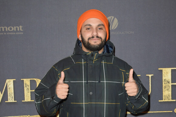 Malik Bentalha à l'avant-première du film policier "L'Empereur de Paris" au cinéma Gaumont-Opéra à Paris, France, le 10 décembre 2018. © Coadic Guirec/Bestimage