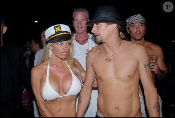 Mariage de Pamela Anderson et Kid Rock 29/07/2006 - Saint Tropez