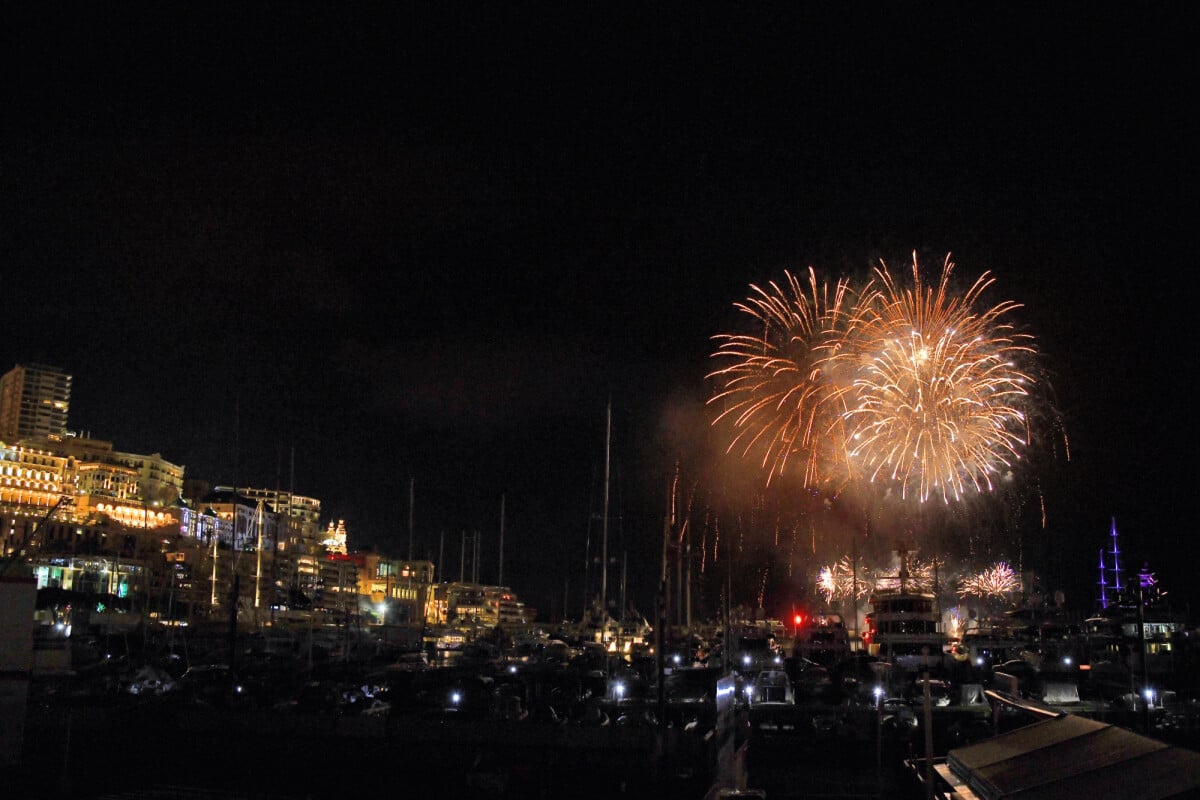 Photo Le traditionnel feu d'artifice durant la célébration de la