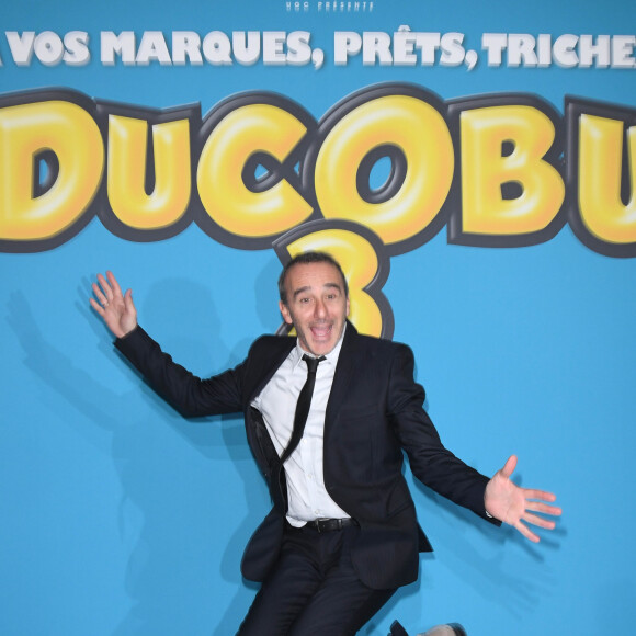 Elie Semoun et Mathys Gros lors de l'avant-première du film "Ducobu 3" au cinéma Le Grand Rex à Paris, France, le 26 janvier 2020. © Coadic Guirec/Bestimage