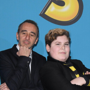 Elie Semoun et Mathys Gros lors de l'avant-première du film "Ducobu 3" au cinéma Le Grand Rex à Paris, France, le 26 janvier 2020. © Coadic Guirec/Bestimage