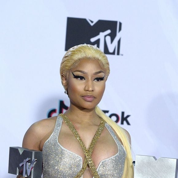 Nicki Minaj à la press room du MTV Europe Music Awards à Bilbao en Espagne, le 4 novembre 2018