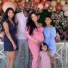 Kobe Bryant avec sa femme Vanessa (enceinte) et leurs trois filles Gianna Maria-Onore Bryant, Natalia Diamante Bryant, Bianka Bella Bryant. L'ancien basketteur avait publié cette photo sur Instagram à l'occasion de la fête des Mères le 12 mai 2019.