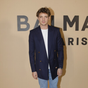 Niels Schneider - Photocall du défilé de mode Homme automne-hiver 2020/2021 "Balmain" à Paris. Le 17 janvier 2020 © Veeren Ramsamy-Christophe Clovis / Bestimage