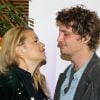 Virginie Efira et son compagnon Niels Schneider - Première du film "Un amour impossible" lors du festival du film français à Athènes en Grèce le 6 avril 2019. 06/04/2019 - Athenes