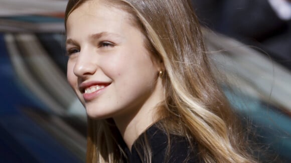 Princesse Leonor, 14 ans : Un subtil changement dans son visage...