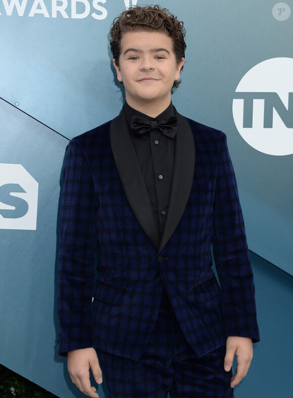 Gaten Matarazzo - Photocall - 26ème cérémonie annuelle des "Screen Actors Guild Awards" ("SAG Awards") au "Shrine Auditorium" à Los Angeles, le 19 janvier 2020.