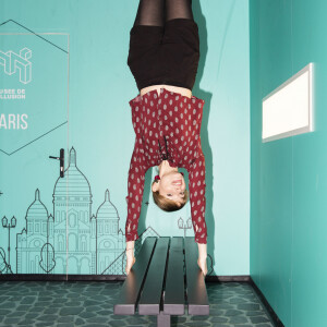 Cécilia Cara - Inauguration du Musée de l'Illusion à Paris le 27 janvier 2020. ©Jack Tribeca/Bestimage