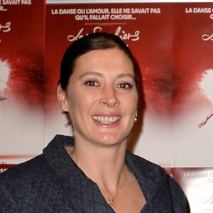 Marie-Agnès Gillot et Marc Lavoine au photocall de la générale de presse du spectacle musicale "Les Souliers Rouges" aux Folies Bergères à Paris, France, le 4 février 2020. © Veeren/Bestimage