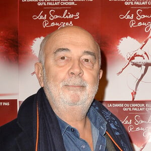 Gérard Jugnot au photocall de la générale de presse du spectacle musicale "Les Souliers Rouges" aux Folies Bergères à Paris, France, le 4 février 2020. © Veeren/Bestimage