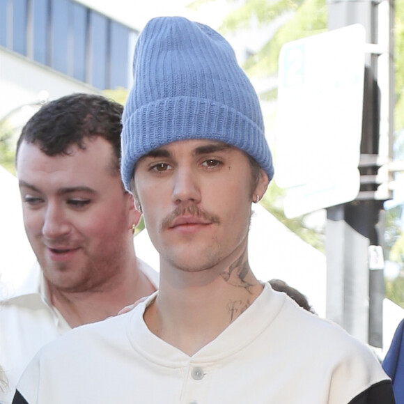 Justin Bieber - Sir L. Grainge reçoit son étoile sur le Walk of Fame dans le quartier de Hollywood à Los Angeles, le 23 janvier 2020