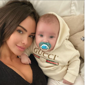 Nabilla et son fils Milann sur Instagram - janvier 2020