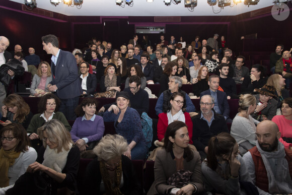 Première de la pièce "Est ce que j'ai une gueule d'Arletty ?" au théâtre Montparnasse à Paris le 4 février 2020. © Coadic Guirec-Pierre Perusseau/Bestimage04/02/2020 - Paris
