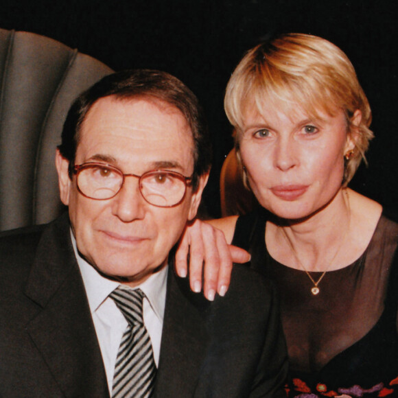 Robert Hossein et sa femme Candice Patou en 1998.