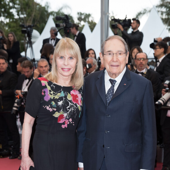 Candice Patou et son mari Robert Hossein - Montée des marches du film " Burning " lors du 71ème Festival International du Film de Cannes. Le 16 mai 2018 © Borde-Jacovides-Moreau/Bestimage