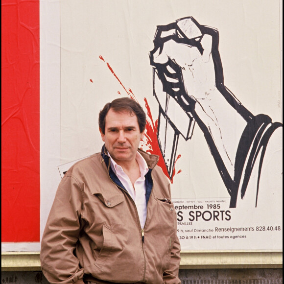 Robert Hossein en 1985.