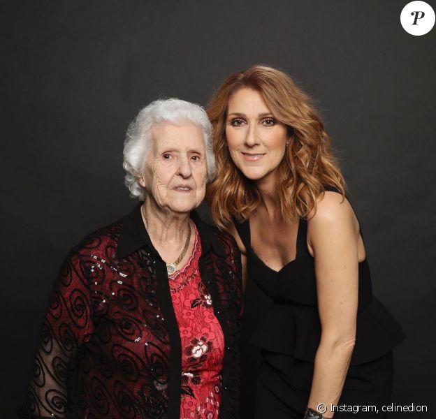 Céline Dion avait partagé cette photo d'elle et de sa maman Thérèse sur Instagram, en mai 2019.