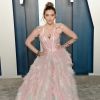 Paris Jackson assiste à la soirée "Vanity Fair Oscar Party" après la 92ème cérémonie des Oscars 2019 au Wallis Annenberg Center for the Performing Arts. Elle porte une robe Haute Couture, Atelier Versace. Los Angeles, le 9 février 2020.