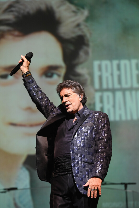 Exclusif - Frédéric François fête ses 50 ans de carrière avec un concert au Grand Rex à Paris et une tournée en France le 12 octobre 2019 © Guirec Coadic / Bestimage