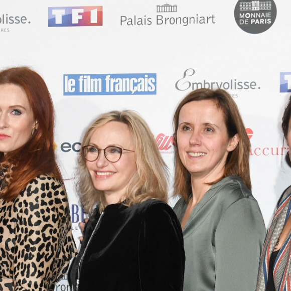 Antoine Duléry, Karine Spreuzkouski, Audrey Fleurot, Iris Bucher, Julie De Bona, Aurélien Wiik - 27e cérémonie des Trophées du Film Français au Palais Brongniart à Paris, le 11 février 2020. © Coadic Guirec/Bestimage
