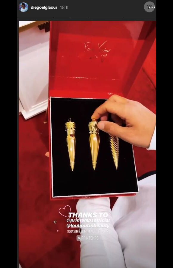 Diego dévoile le cadeau d'Iris Mittenaere pour la Saint-Valentin