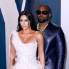 Kim Kardashian et son mari Kanye West - People à la soirée "Vanity Fair Oscar Party" après la 92ème cérémonie des Oscars 2020 au Wallis Annenberg Center for the Performing Arts à Los Angeles, le 9 février 2020.