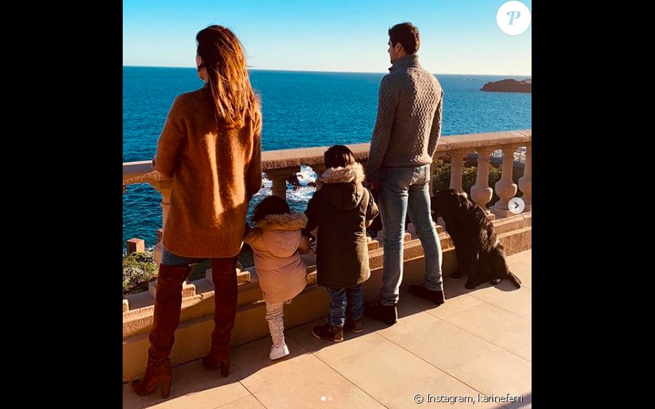 Karine Ferri et sa petite famille sur Instagram, le 25 ...