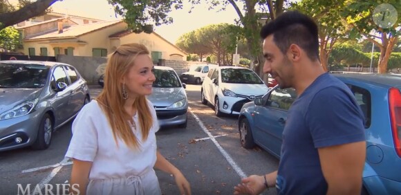 Delphine et Romain de "Mariés au premier regard 2020", le 17 février, sur M6